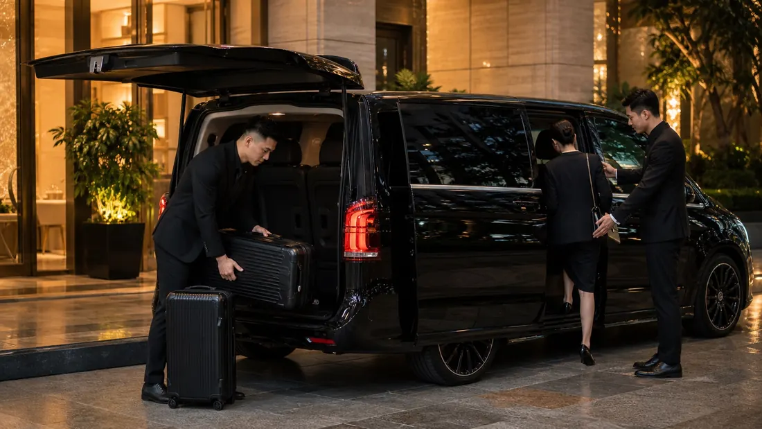Balilimo luggage assistance at a luxury hotel