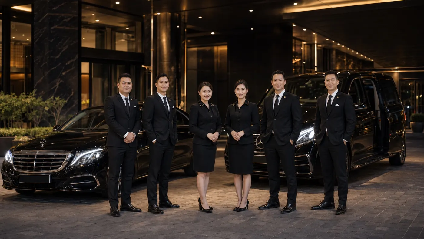 Balilimo chauffeur and airport service team